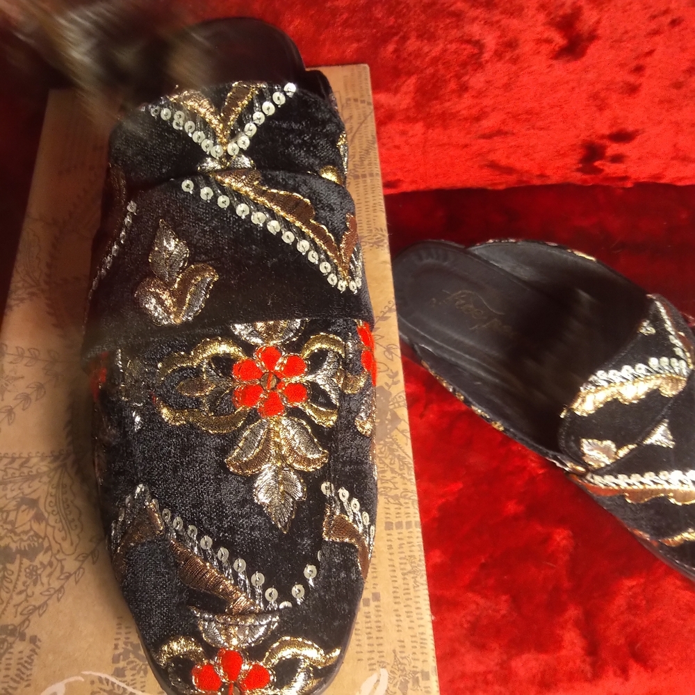 Free People Brocade At Ease Loafer